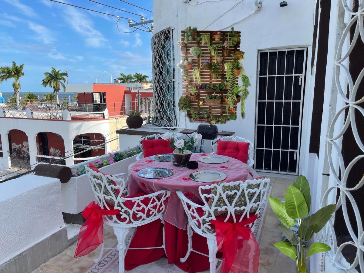 Ferienwohnung La Casa Del Colibri Campeche Exterior foto